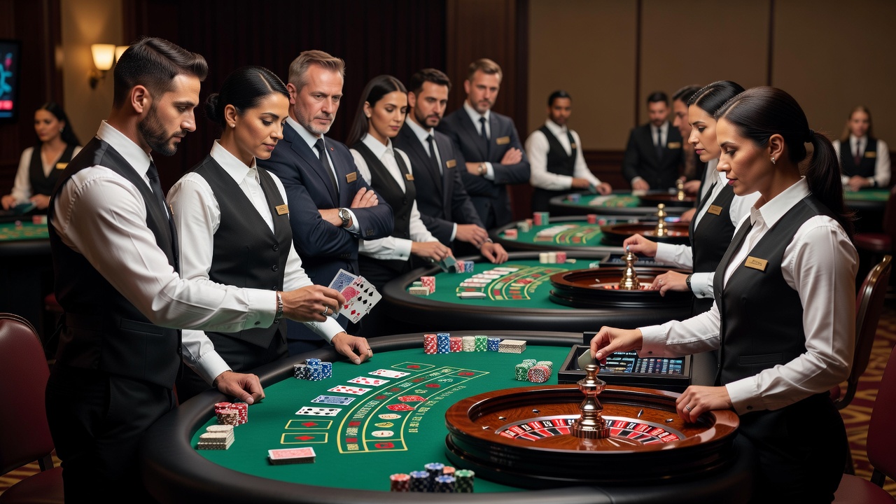 The Professionals Behind Live Casino Tables